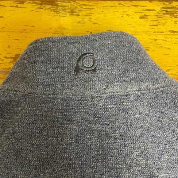 Overland Women's Wool Blend Full Zip Vest Blue Sz XXL Pockets Minimalist - Picture 6 of 8